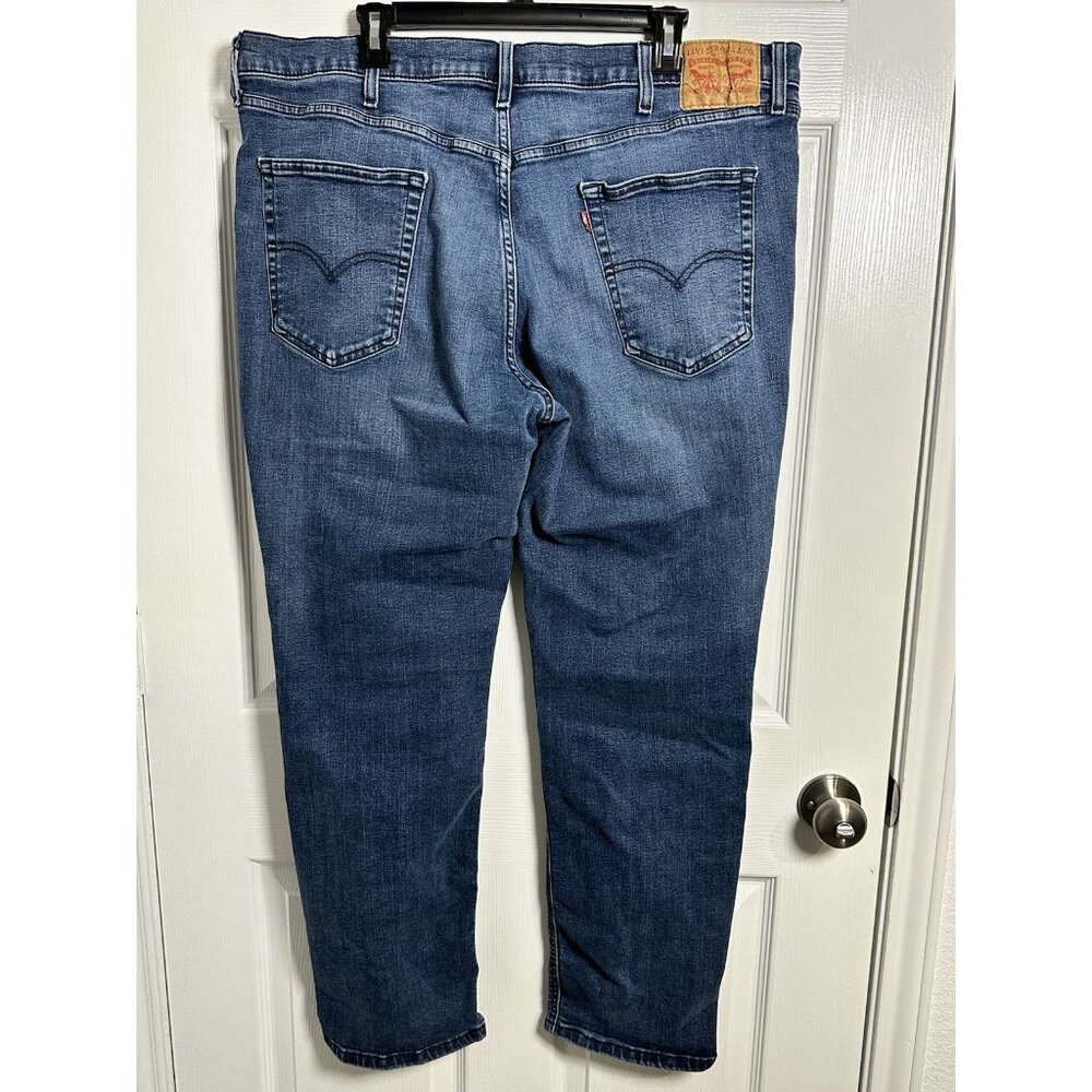 Levi's 515 Women's Bootcut Denim Jeans 40/32 Medium Wash Mid Rise Stretchy Blue - Picture 4 of 13
